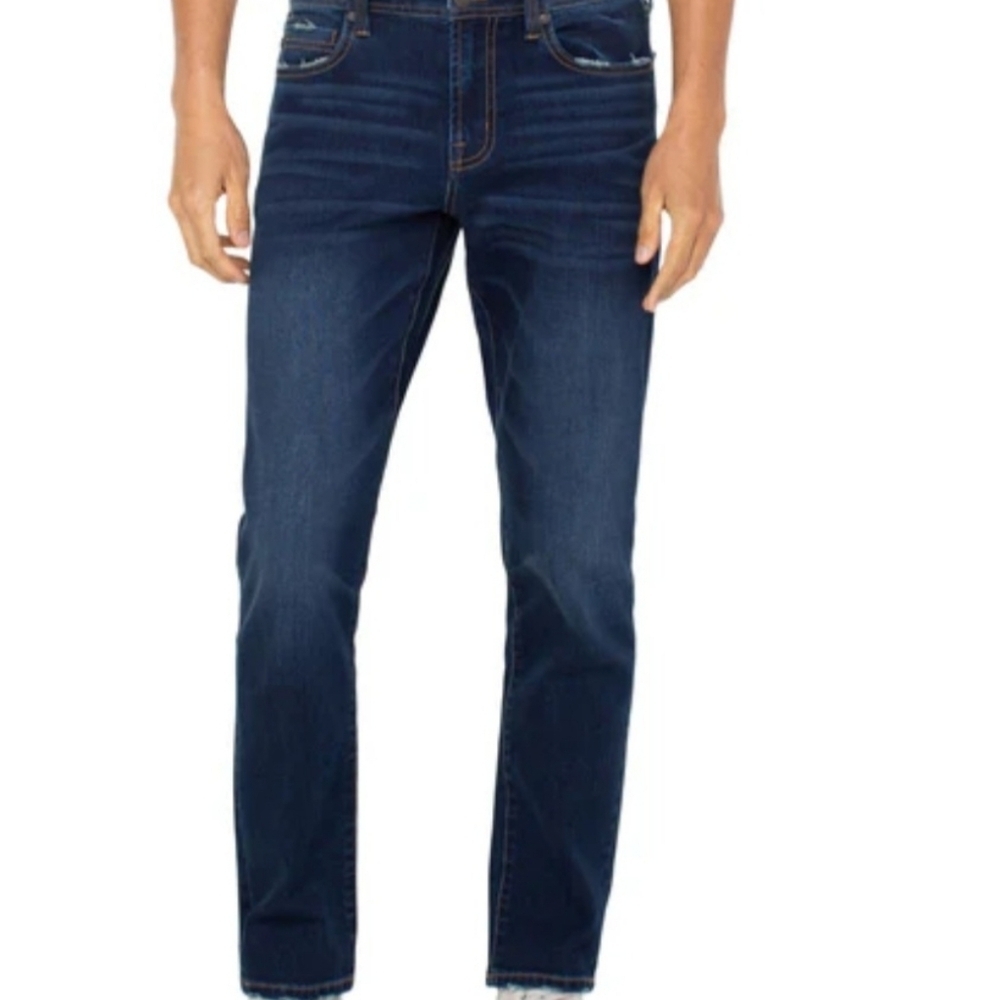 Classic Indigo Men's Straight Jeans